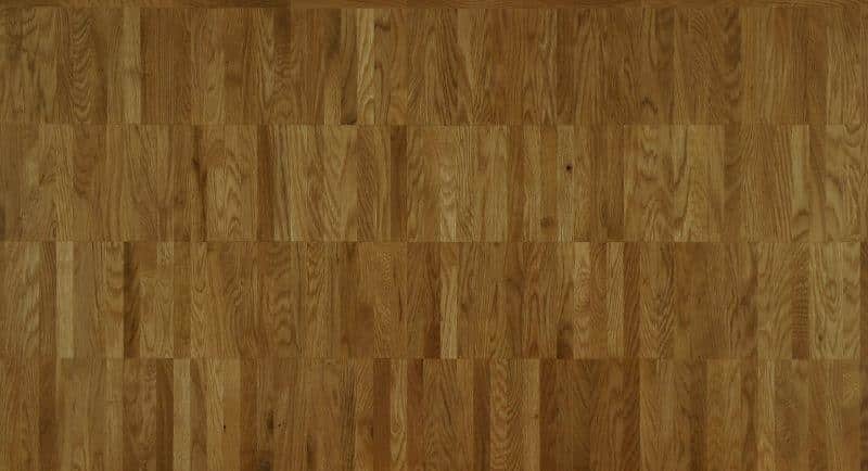 Reinlein Parkett - Klebeparkett in Eiche rustikal, parallel